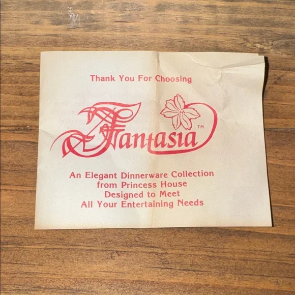 NIB Princess House Fantasia Crystal Floral Glass Mugs Set of 4 - Picture 5 of 8